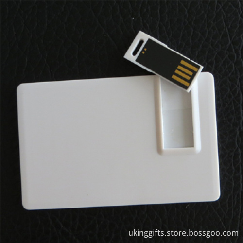 Plastic Business Card Shape USB Flash Pen Drive